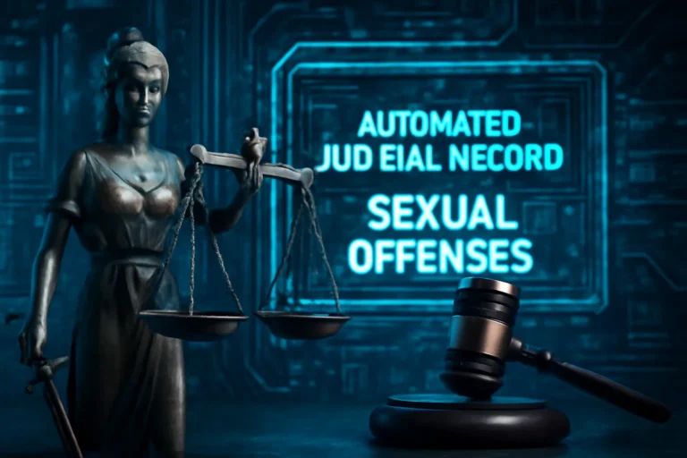 archivo judicial automatizado infracciones sexuales
