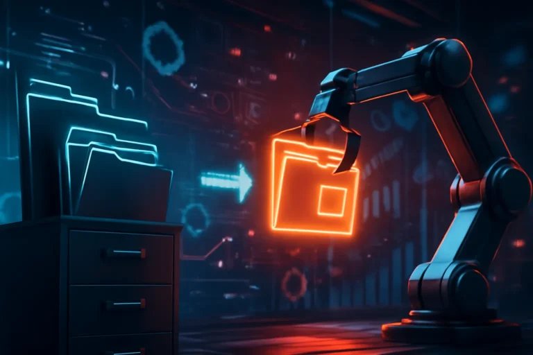 automatización de archivos y eficiencia operativa