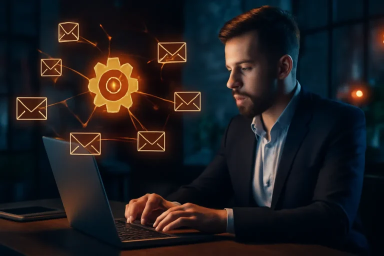 automatización de correos electrónicos en empresas de servicios