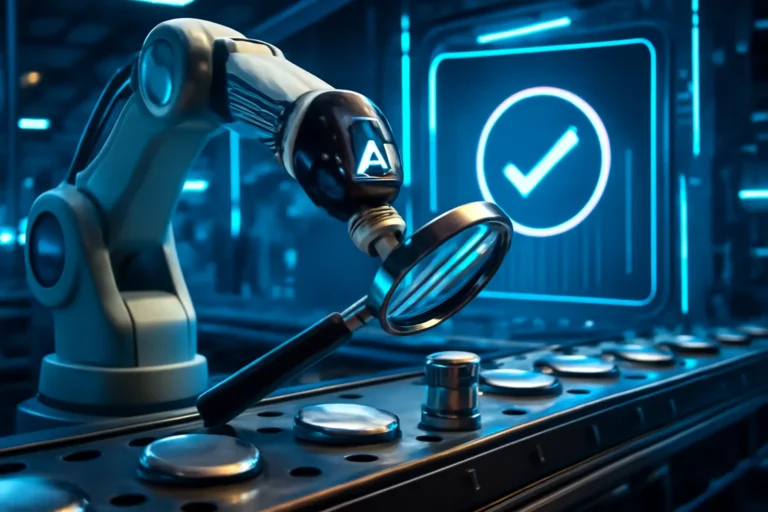 automatización con inteligencia artificial y control de calidad