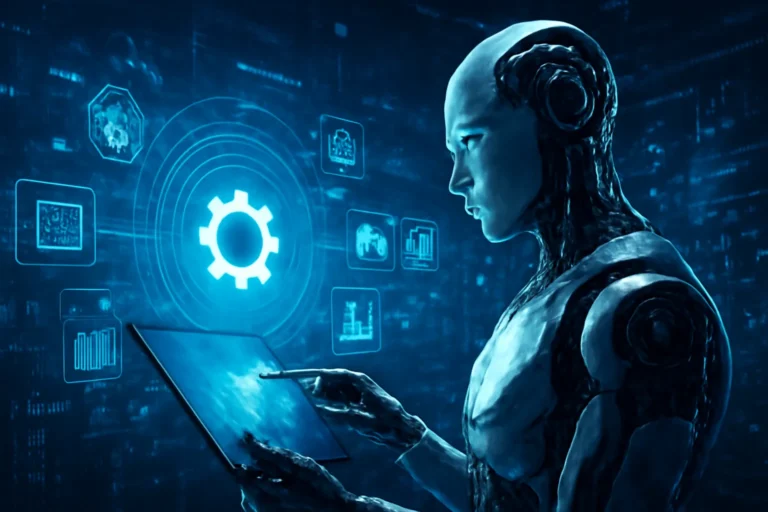 automatización con inteligencia artificial y digitalización