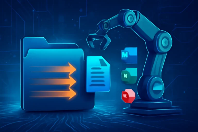 automatización de archivos en Microsoft 365