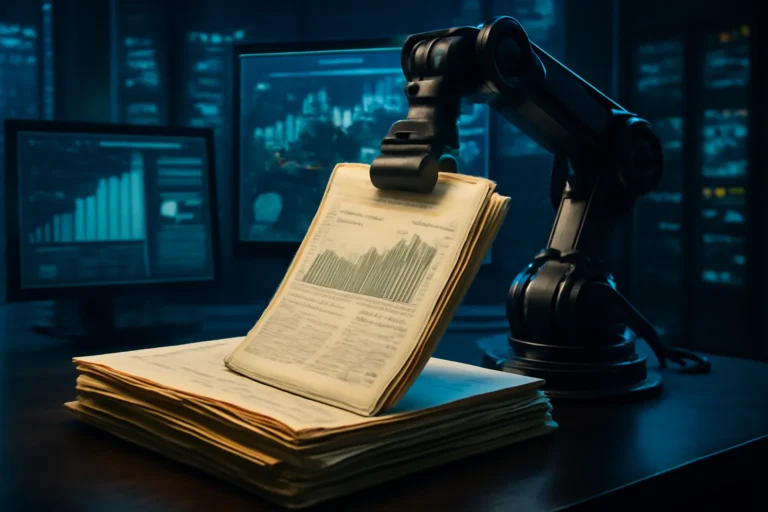 automatización de archivos en el sector financiero