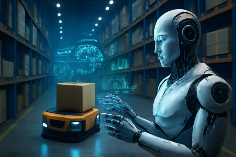 automatización con inteligencia artificial en logística