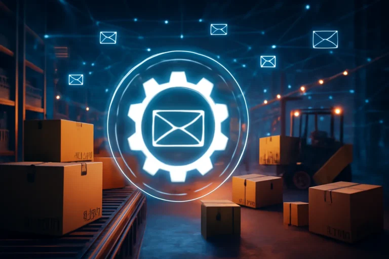 automatización de correos electrónicos en logística