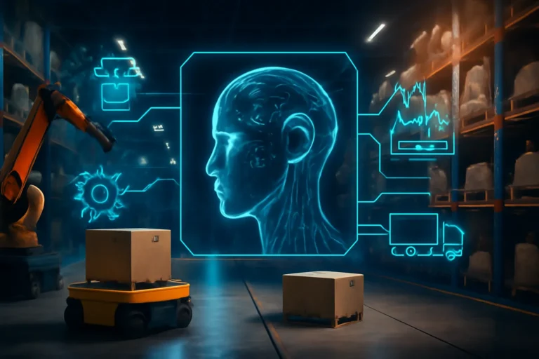 automatización con inteligencia artificial en la cadena de suministro