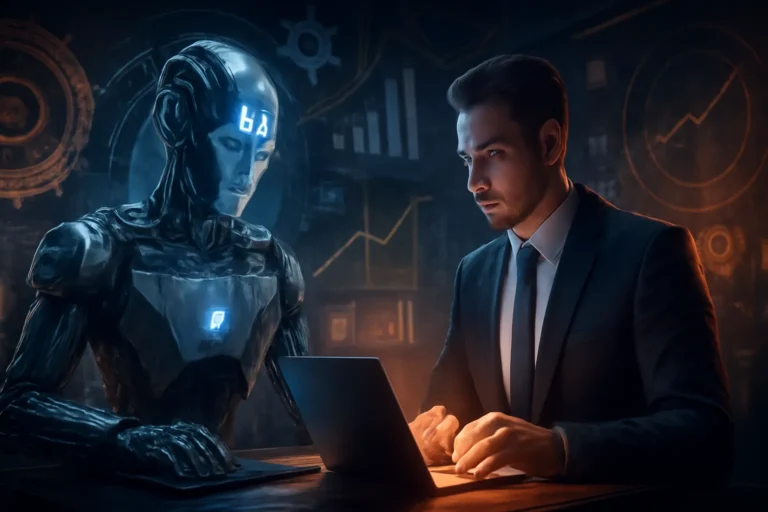 automatización con inteligencia artificial y productividad