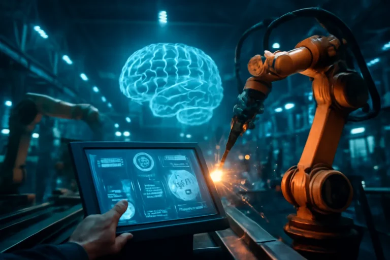 automatización con inteligencia artificial para procesos industriales
