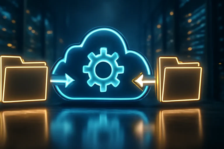 automatización de archivos en la nube híbrida