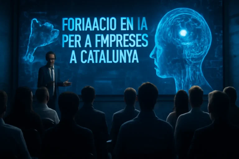 programas de formación en ia para empresas en cataluña
