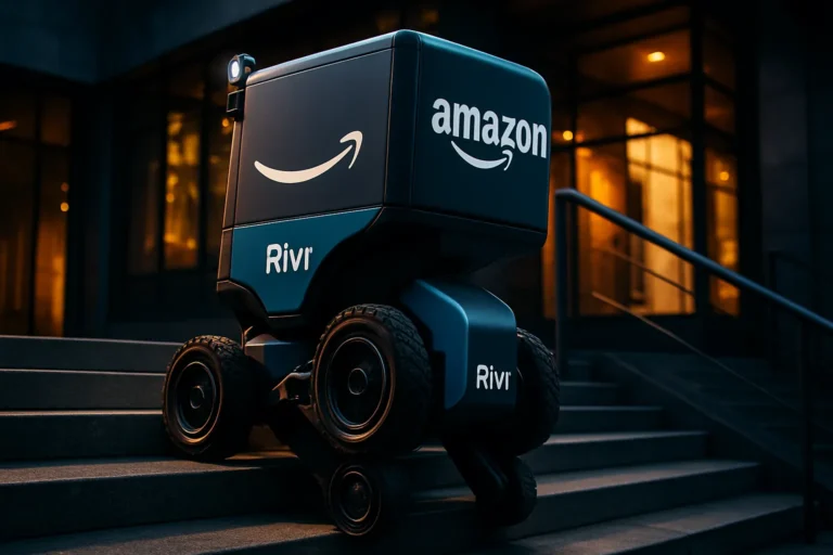 Amazon compra Rivr, el robot repartidor que sube escaleras y apunta al futuro de la última milla
