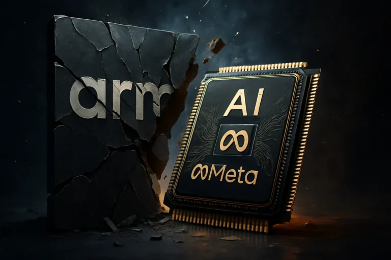 Arm rompe su propia historia con su primer chip propio para IA y Meta como cliente inicial