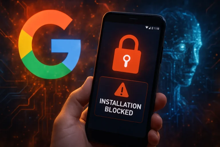 Google endurece la instalación de apps fuera de Play Store para frenar las estafas en la era de la IA