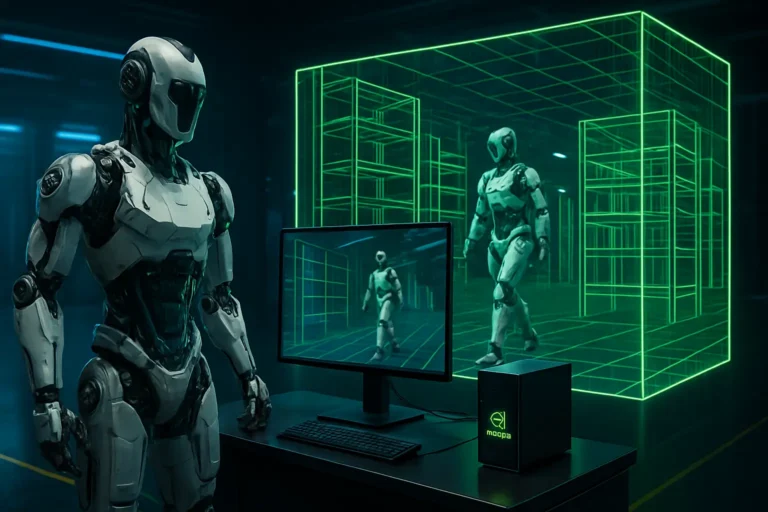 Nvidia impulsa robots autónomos que se entrenan en simulaciones antes del mundo real