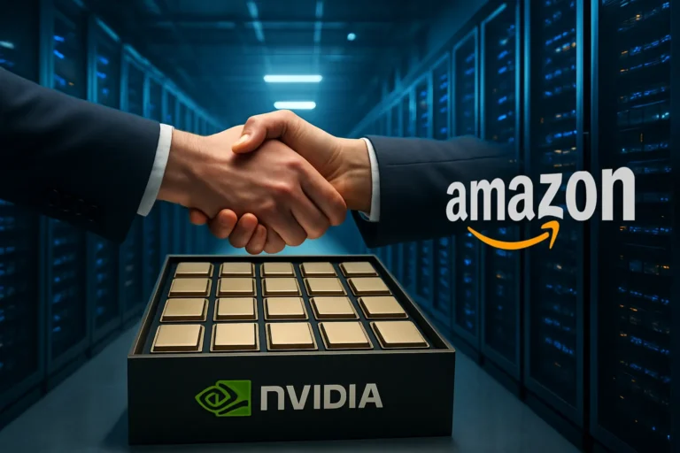 Nvidia vende a Amazon un millón de chips y refuerza su dominio en la infraestructura de IA
