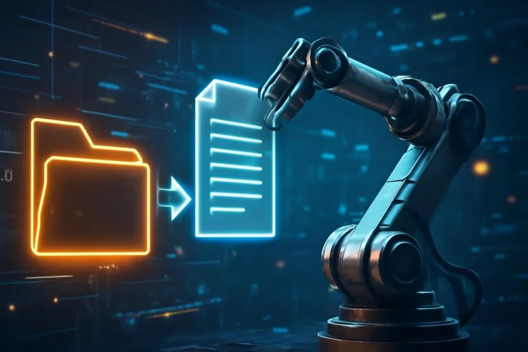 automatización de archivos en procesos de negocio
