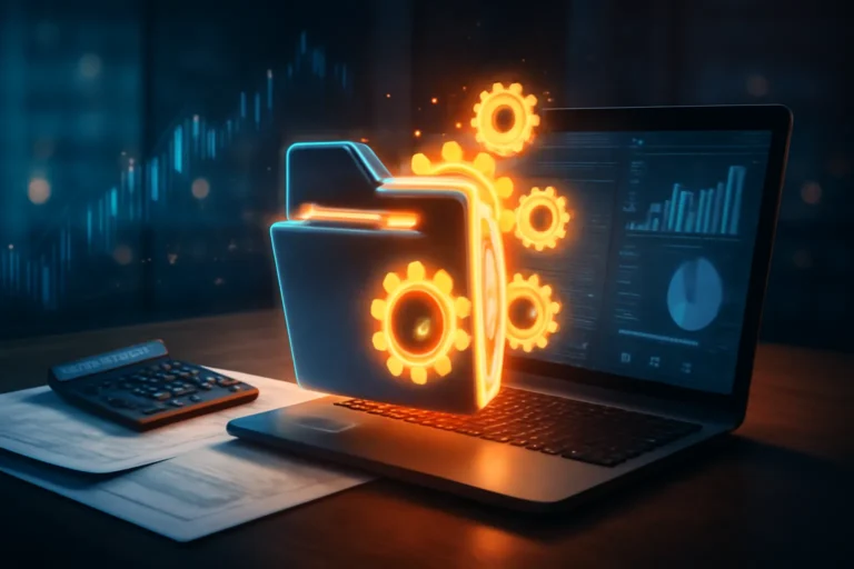 automatización de archivos para contabilidad