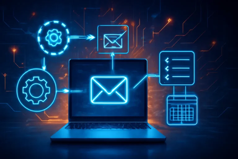 automatización de correos electrónicos y gestión de tareas