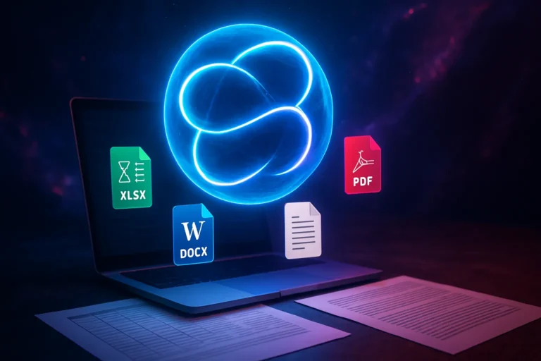 Gemini ya genera archivos de Excel, Word y PDF directamente desde el chat