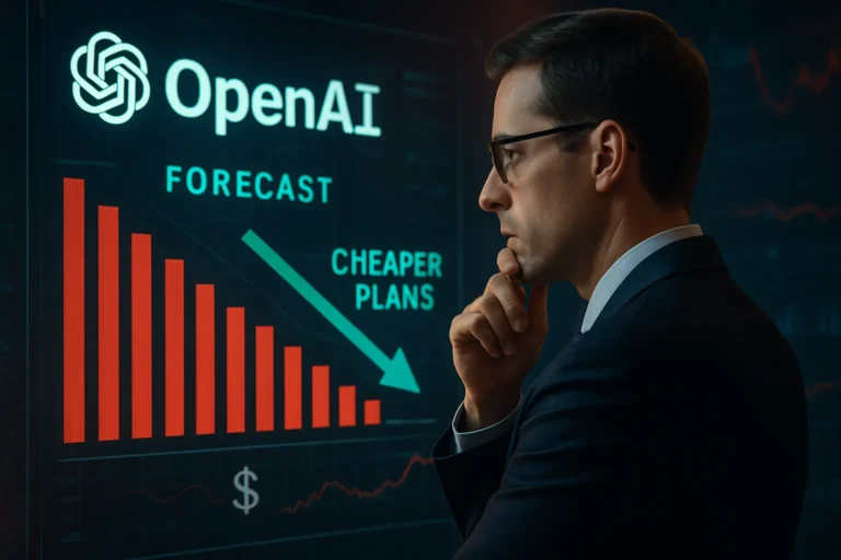 OpenAI afronta previsiones internas críticas para ChatGPT y busca salvar ingresos con planes más baratos