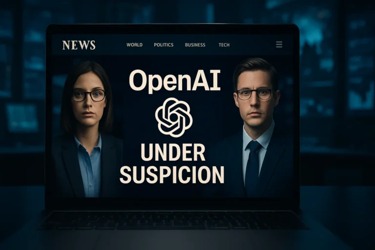 OpenAI queda bajo sospecha por una web de noticias escrita por supuestos reporteros de IA