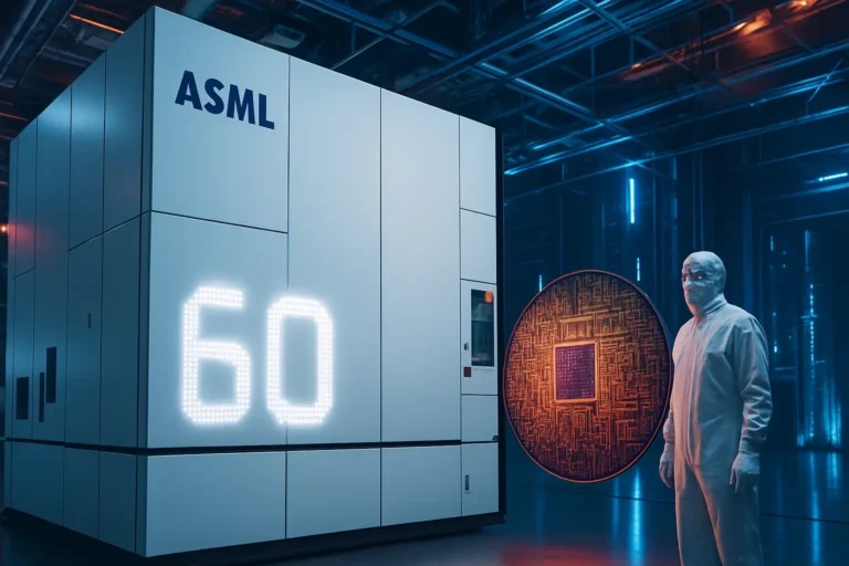 ASML fabricará solo 60 máquinas clave para chips de IA y confirma el gran cuello de botella del sector