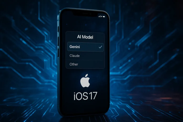 Apple prepara iOS 27 con un selector de modelos de IA como Gemini y Claude