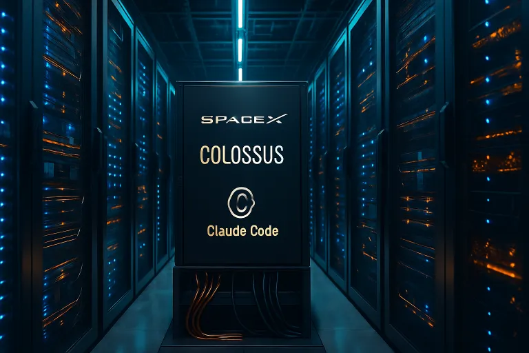 Anthropic recurre al superordenador Colossus de SpaceX para potenciar Claude Code
