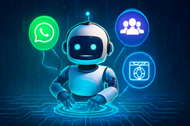 Automatiza WhatsApp, redes y web con un solo chatbot
