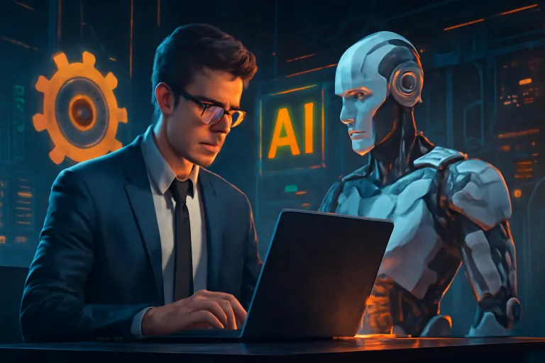automatización con inteligencia artificial para startups