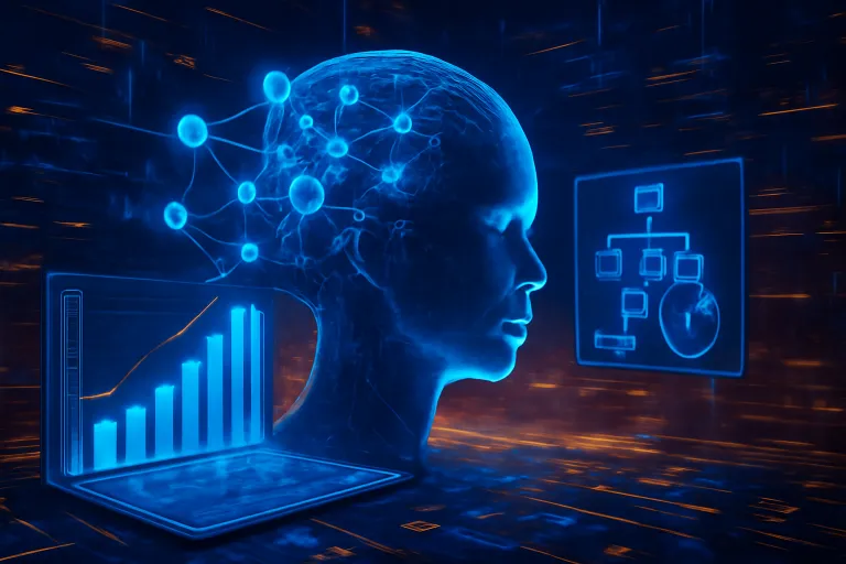 Desarrollo de IA que convierte datos en decisiones inteligentes