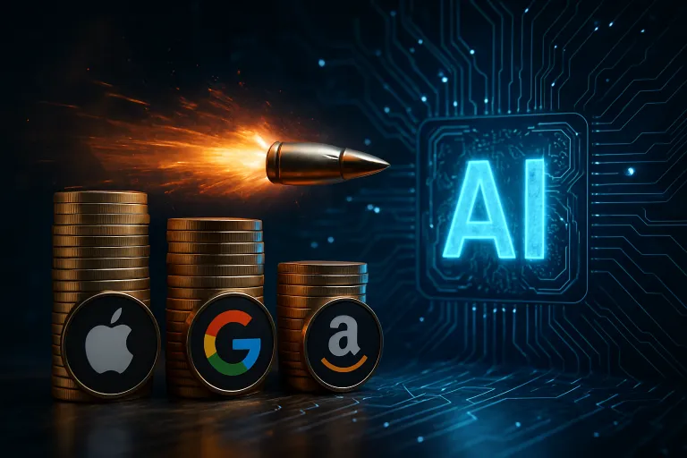 Las Big Tech disparan su gasto en inteligencia artificial hasta niveles récord para no quedarse atrás