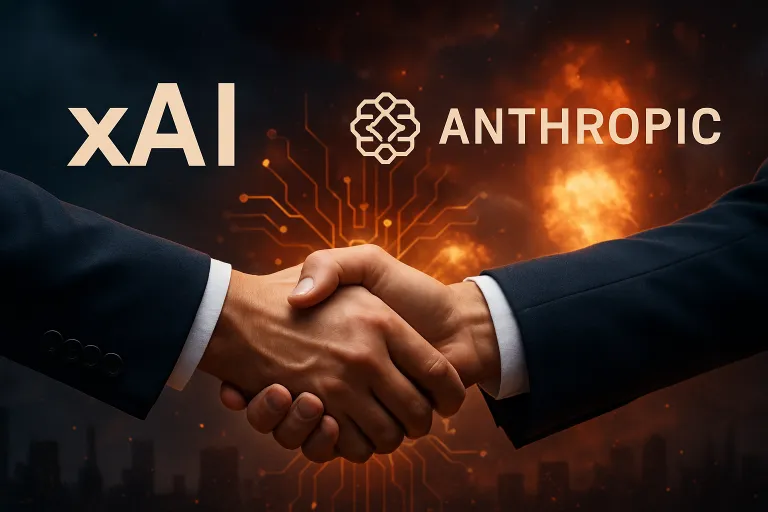 xAI y Anthropic cierran un acuerdo que despierta dudas en plena guerra por la IA