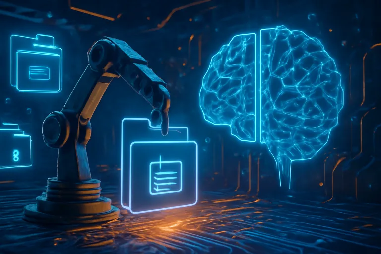 automatización de archivos y aprendizaje automático