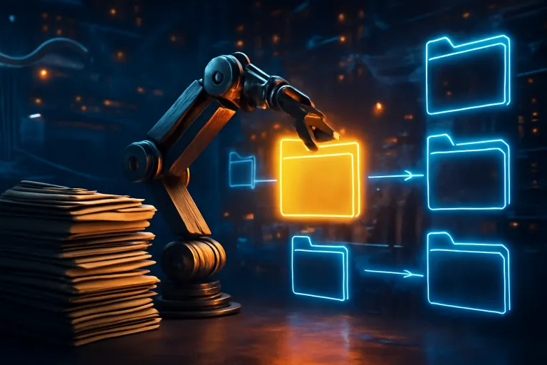 automatización de tareas de archivo
