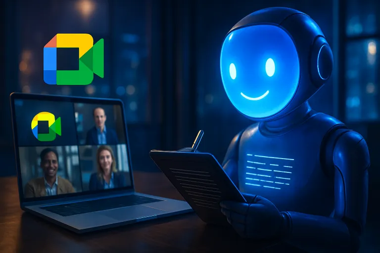 Gemini ya puede tomar notas y resumir reuniones automáticamente en Google Meet