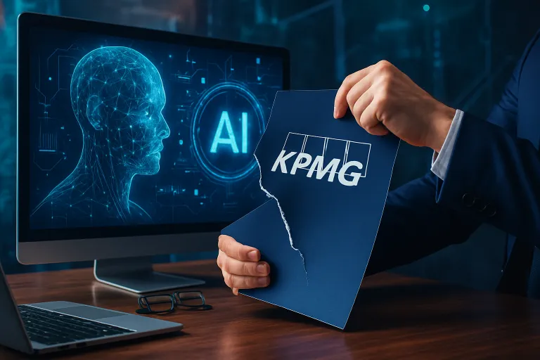 KPMG retira un informe sobre inteligencia artificial tras detectar aparentes alucinaciones