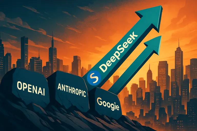 DeepSeek gana terreno en empresas estadounidenses por el coste creciente de OpenAI, Anthropic y Google