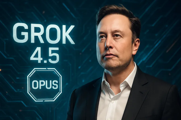 Grok 4.5 llega de la mano de Elon Musk como un modelo de IA de categoría “Opus”