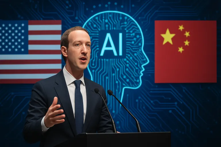 Mark Zuckerberg pide a Estados Unidos que no bloquee los modelos de IA chinos