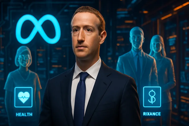 Mark Zuckerberg prepara agentes personales de Meta capaces de gestionar salud, dinero y relaciones