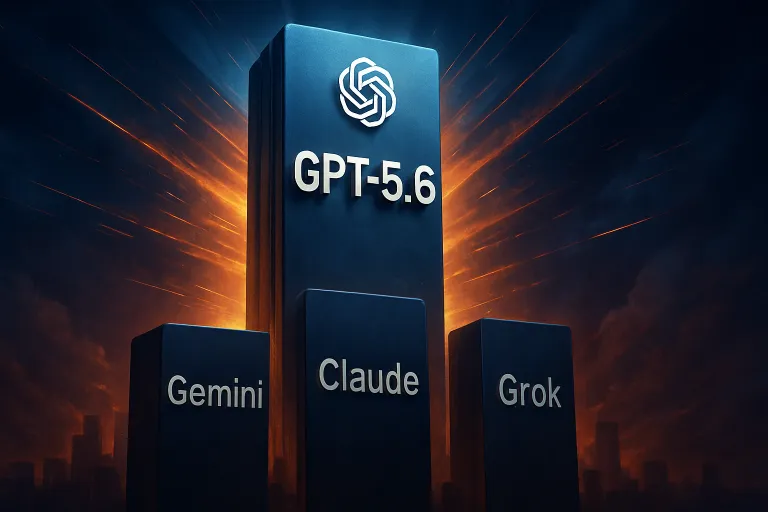OpenAI lanza GPT-5.6 y eleva la presión sobre Gemini, Claude y Grok