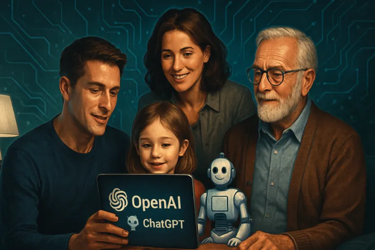 OpenAI lleva ChatGPT a las familias con nuevas funciones para hogares, cuidadores y mayores