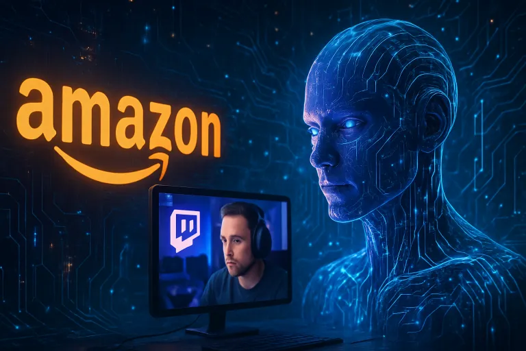 Amazon usará por defecto el contenido de los streamers de Twitch para entrenar inteligencia artificial
