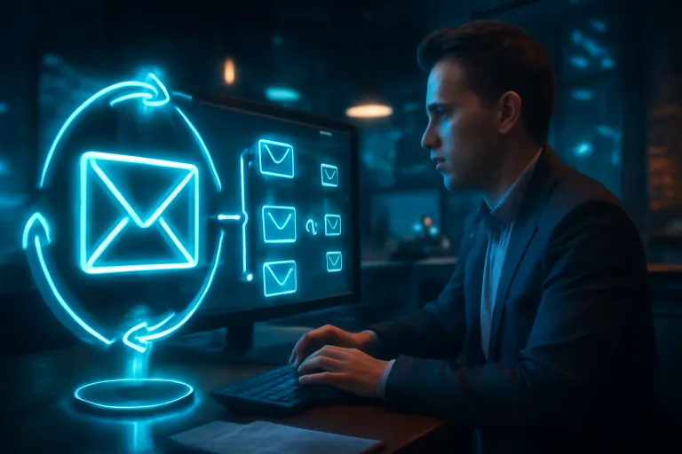 Automatización de correos diseñada para equipos ocupados