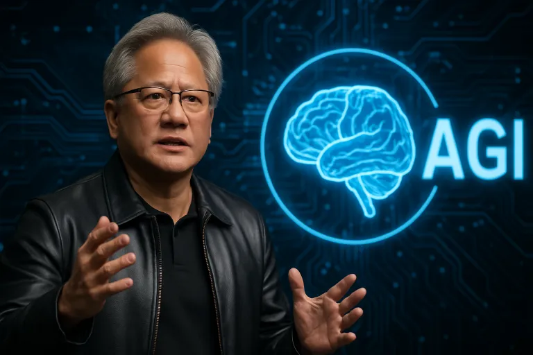 Jensen Huang vuelve a decir que Nvidia ha alcanzado la AGI, aunque cuestiona que el término tenga sentido