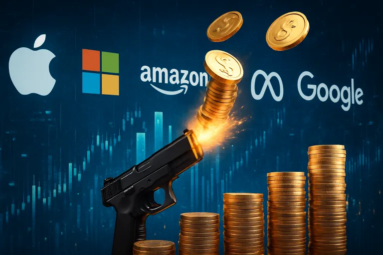 Las Big Tech disparan sus beneficios en 160.000 millones gracias a sus inversiones cruzadas en empresas de IA