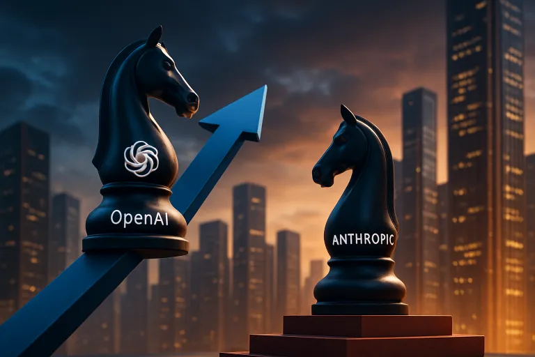 OpenAI gana terreno a Anthropic entre las empresas y cambia el equilibrio de la carrera de la IA