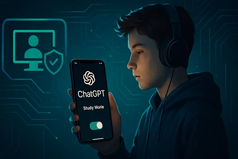 OpenAI lanza ChatGPT para adolescentes con controles parentales, modo estudio y nuevas barreras de seguridad