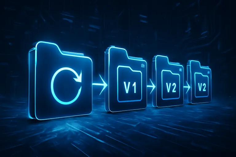 automatización de archivos para el control de versiones